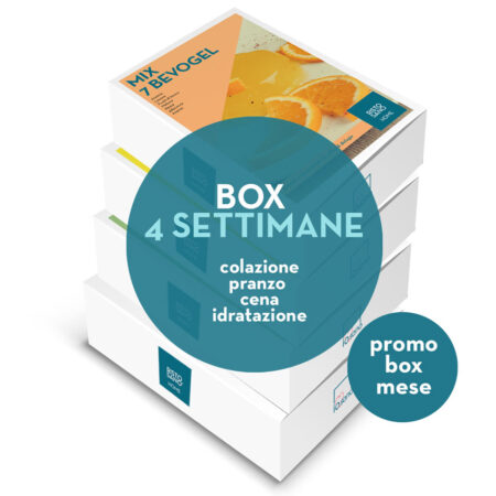 BOX 4 SETTIMANE / TUTTI I PASTI + IDRATAZIONE